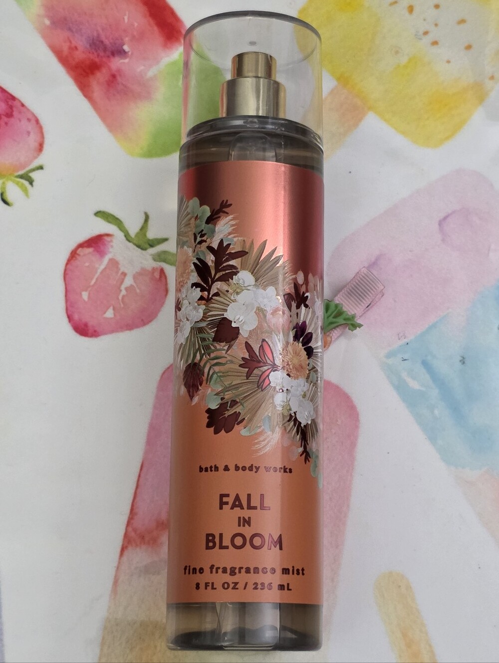 Bath & Body Works Fall in Bloom Fine Fragrance Mist 8oz NEW RARE